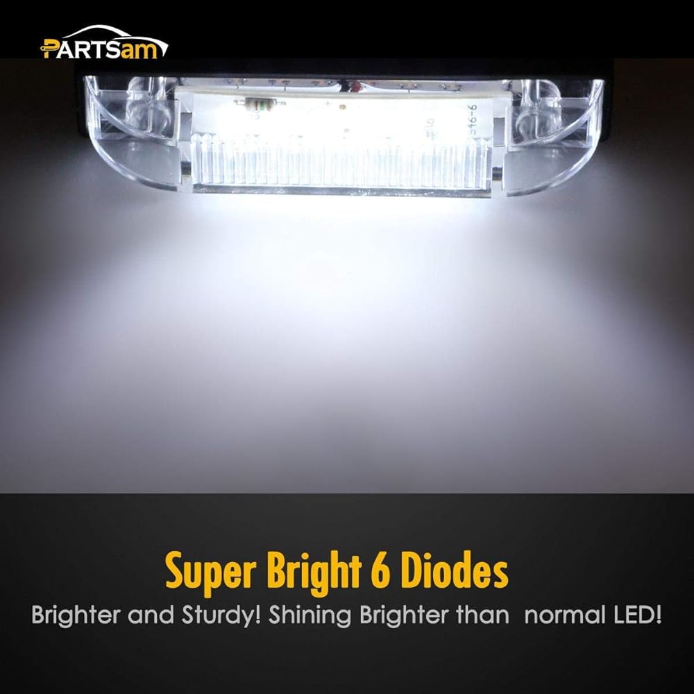 PARTSAM 4 inch ultra -thin lines LED Utility Light bar 9 Diode Sealed Clear Lens White 12V Marine Boat RV Interior Light Pickup Track Bonnet Lower Light Side Marker Lump
