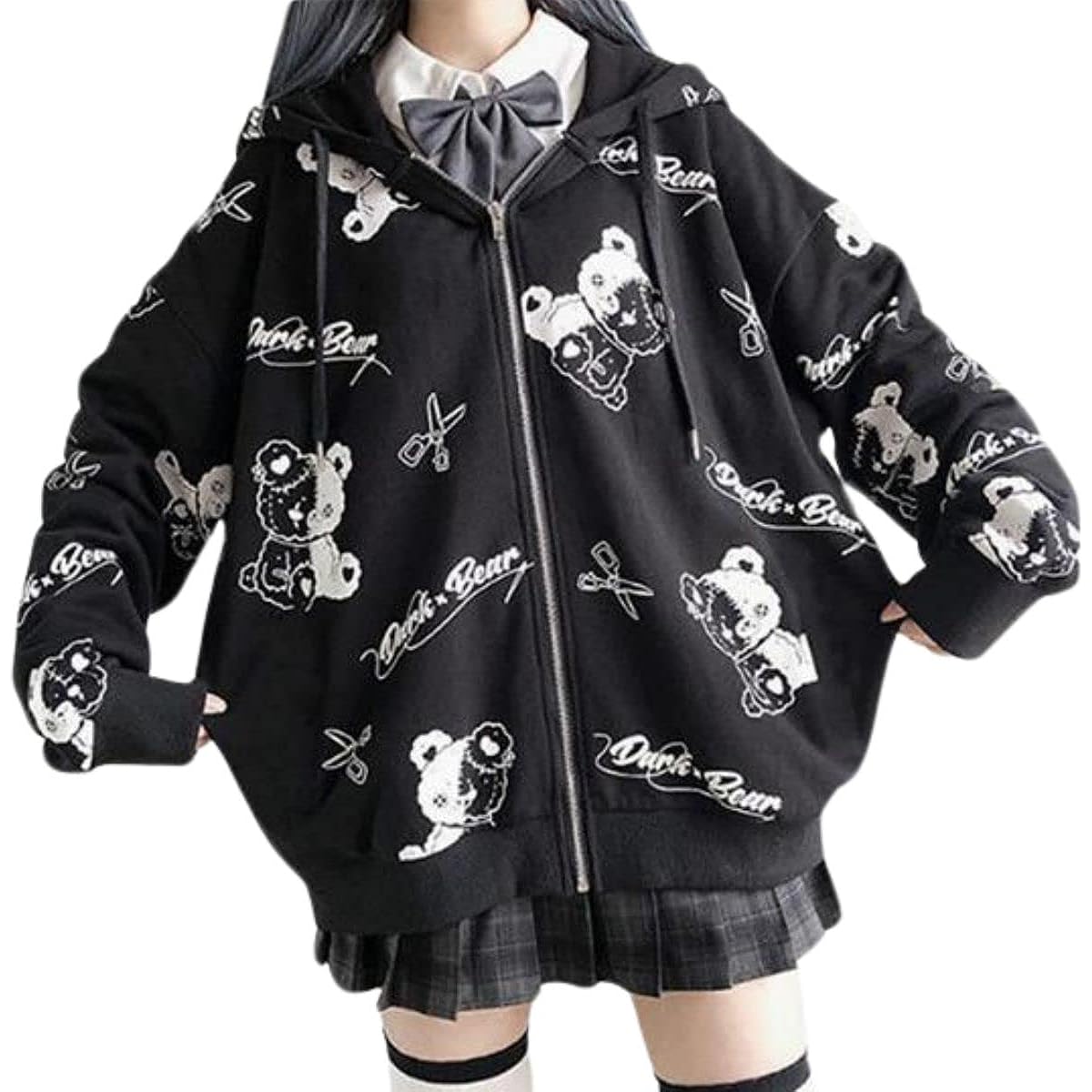 [Liberte555] Subculture landmine mass-produced hoodie clothing subculture landmine angel neighborhood
