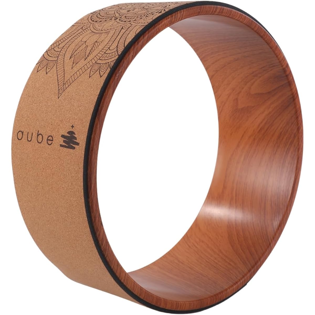 aube Yoga Wheel Cork Yoga Ring Pilates Ring Yoga Wheel Stretching Ring Back Stretching Yoga Equipment Diet Equipment