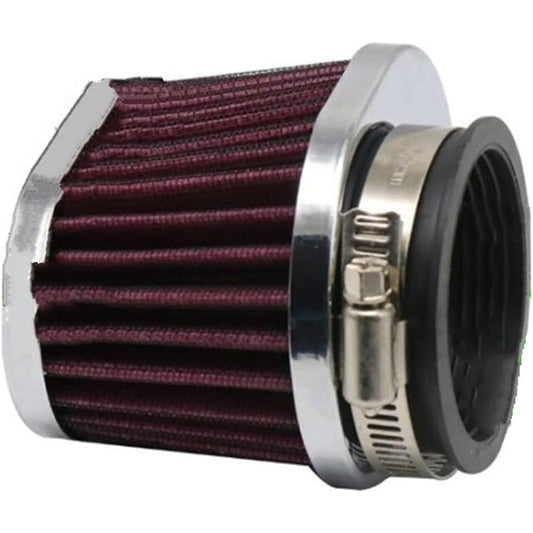 Motorcycle Breather Filter For Yama & Aha For Kawasaki For Suzuki Intake Accessories Motorcycle Air Filter Cleaner (Color : 55mm)