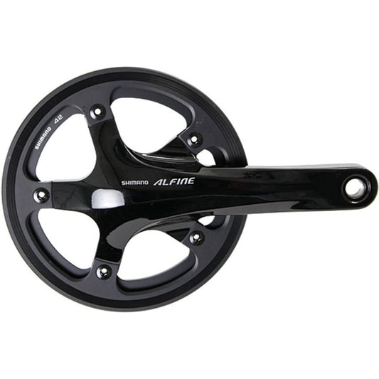 SHIMANO FC-S501 42T with chain guard double included/BB-RS500 68BSA for road 170mm black EFCS
