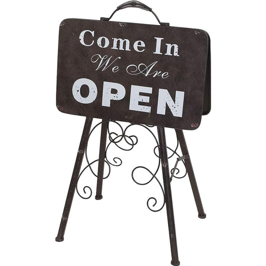 Murataya Welcome Board Open & Closed Stand Brown