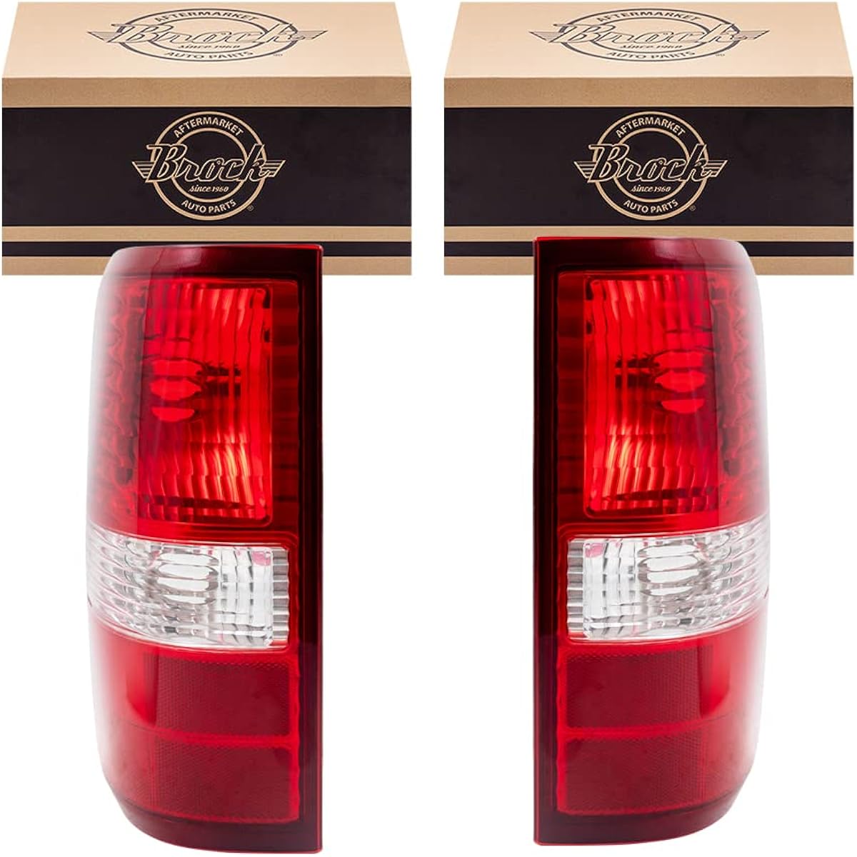 Driving seat and passenger seat tail lamp replacement Ford pickup truck 6L3Z13405BA 6L3Z13404BA