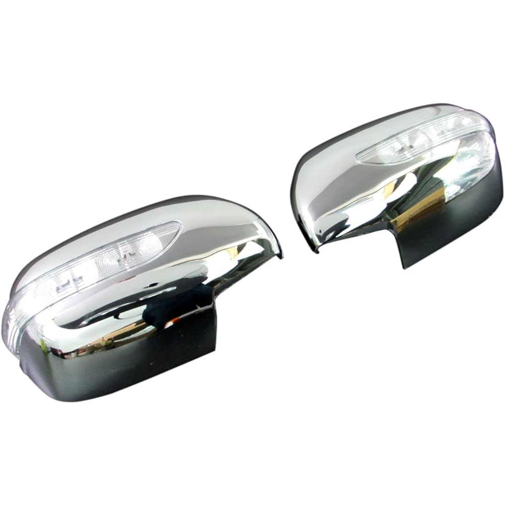 BRIGHTZ Hiace 200 Standard Car Plated Door Mirror Cover with LED Turn Signal S Type [MIR-SID-124] I Type II Type III Type IV Type V Type 1 Type 2 Type 3 Type 4 Type 5 280