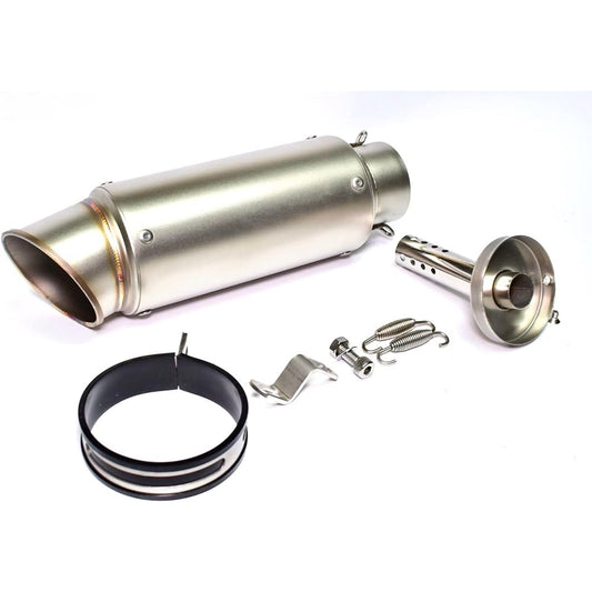 General Purpose! 300MM 60.5MM Muffler Silencer (Stainless Steel)