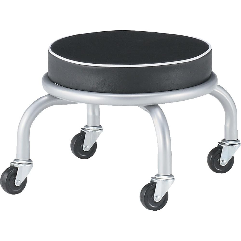 TRUSCO work chair Φ300 x H240 with casters TYZ255-24HK