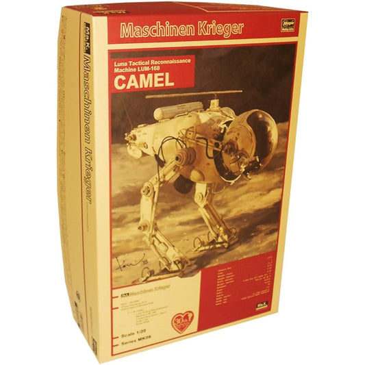Hasegawa Maschinen Krieger Lunar Tactical Reconnaissance Aircraft LUM-168 Camel 1/20 Scale Plastic Model MK06