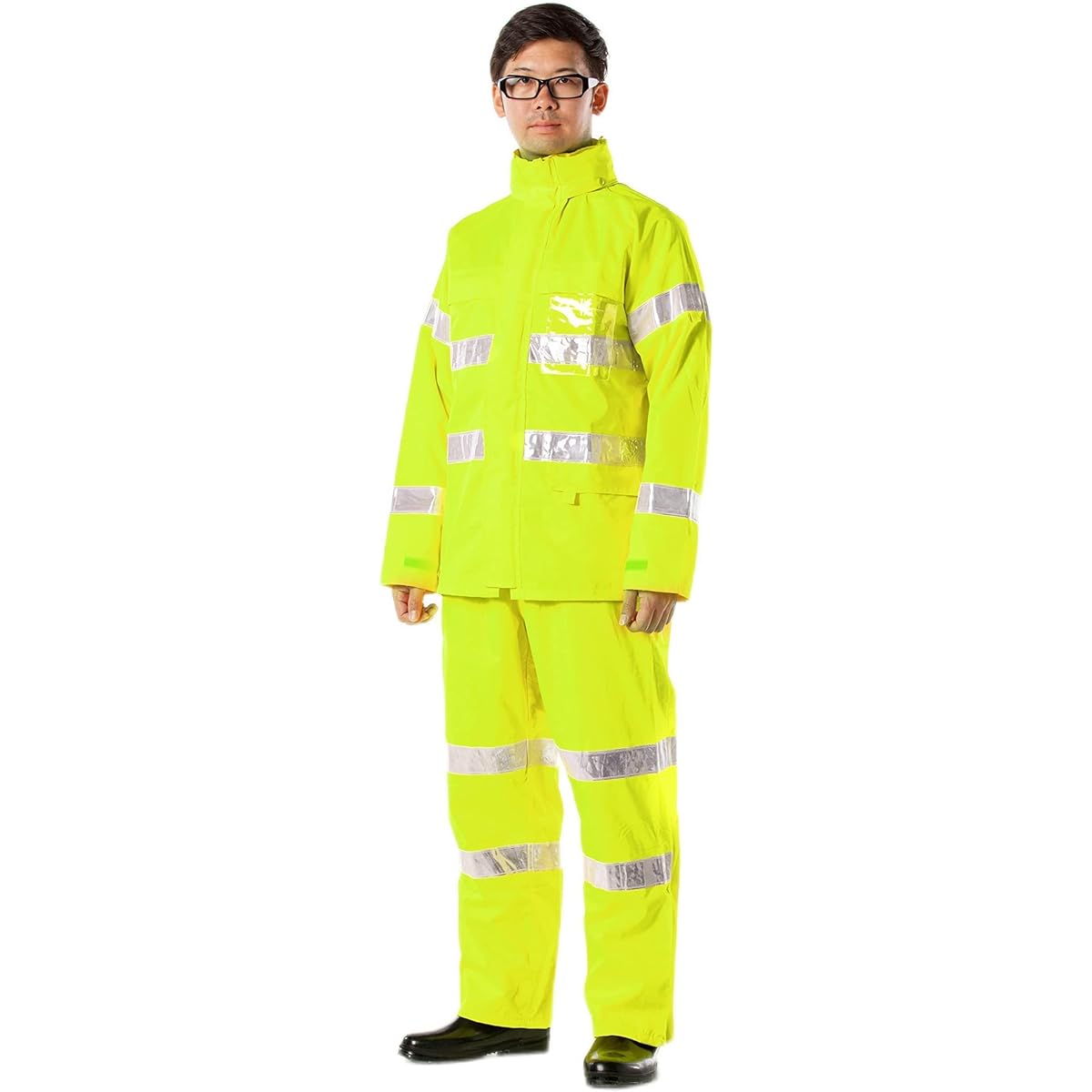 Koyanagi Disaster Prevention Rain Fluorescent Yellow L [Parallel Import]