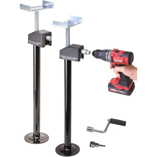 LIBRA 2 pieces High Endurance Quick Lift RV Slide Out Sushi River River Rizer Jack 5000 Pound 21 ~ 37 inches