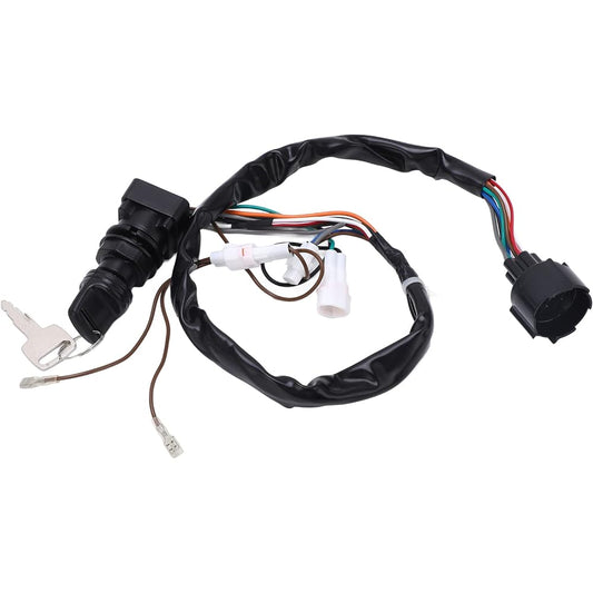37110 93J01, Ignition Key Switch Assembly High Performance Wear Resistant OE Standard with 2 Keys for Outboard Motors