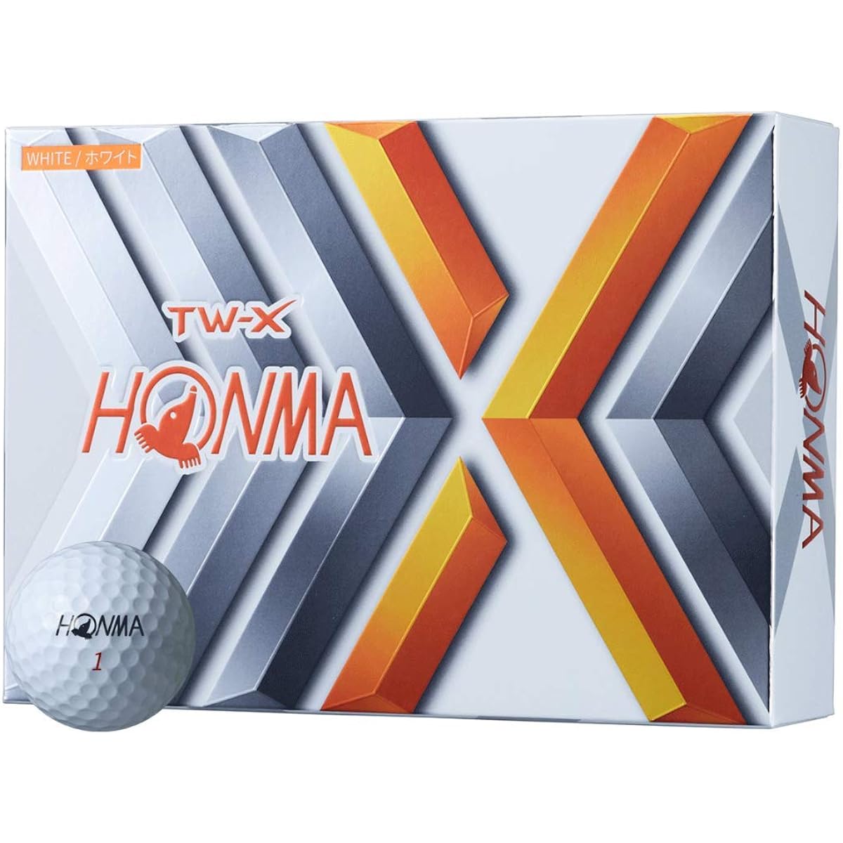 Honma Golf Golf Ball TW-X BT1908 1 dozen 12 pieces