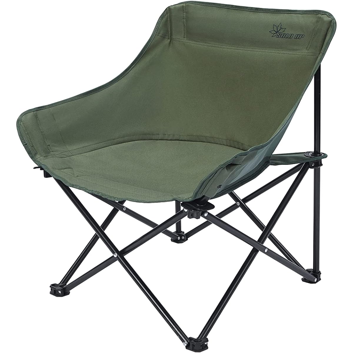 【limited! ]SOLO UP Outdoor Chair Compact Camping Chair Folding Chair with Storage Bag M-2308
