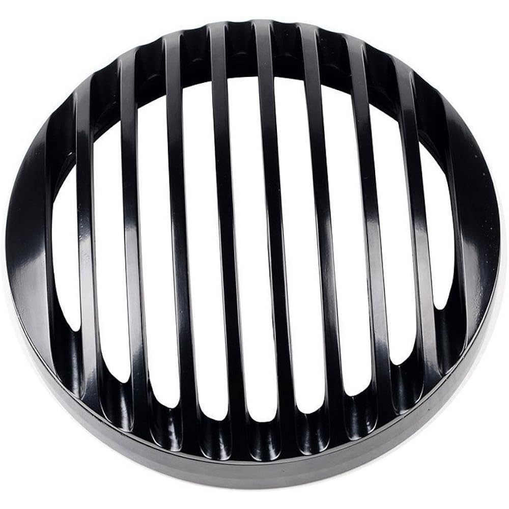 Cisung Metal Headlight Grill Cover HARLEY DAVIDSON SPORTSTER XL 883 1200 X48 Black