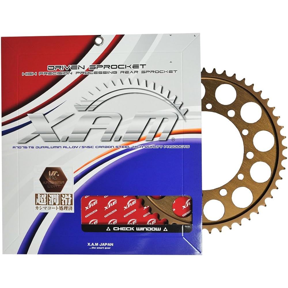 X.A.M Japan A4104X43 520-43T Sprocket A4104X43
