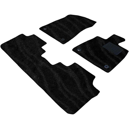 Fenice Car Mat Floor Mat Domestic Production (Lexus RX 200t 450h) Right Handle Wave Black Anti-Slip Shape Resistant to Slip Car Mat (Car Parts Specialty Store)