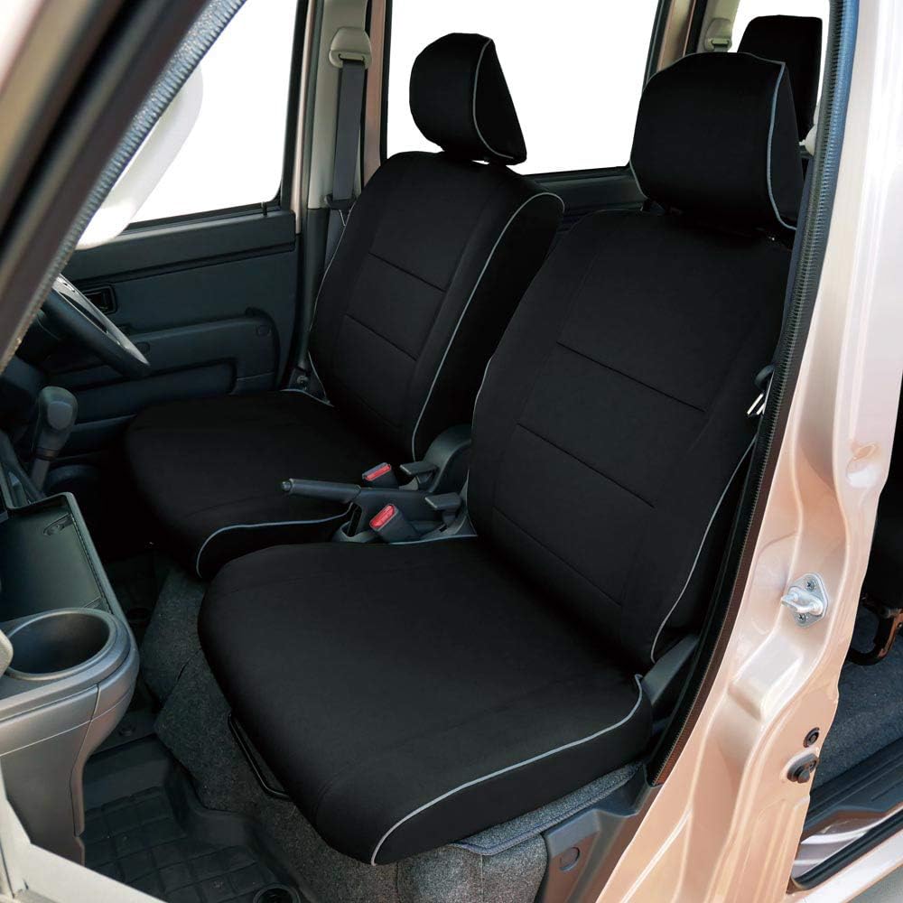 BONFORM Seat Cover Waterproof M4-69 Hijet C Exclusive 2 Trains M4-69 Hijet C Black 4475-71BK