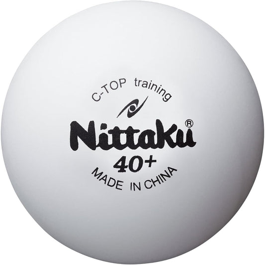 Nittaku Table Tennis Ball for Practice C Top Training Ball