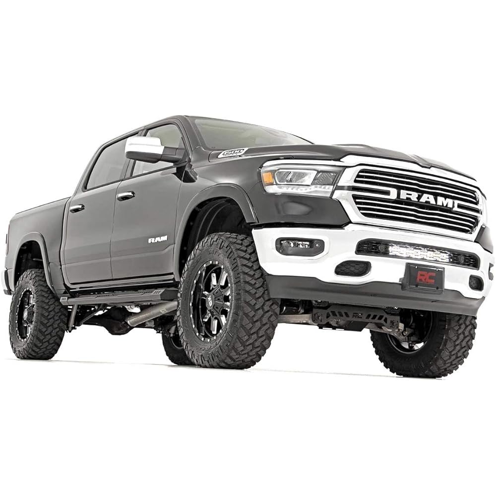 Rough Country 20 inch Dual Black Series LED Bumper Kit 19-22 For RAM 1500-70779