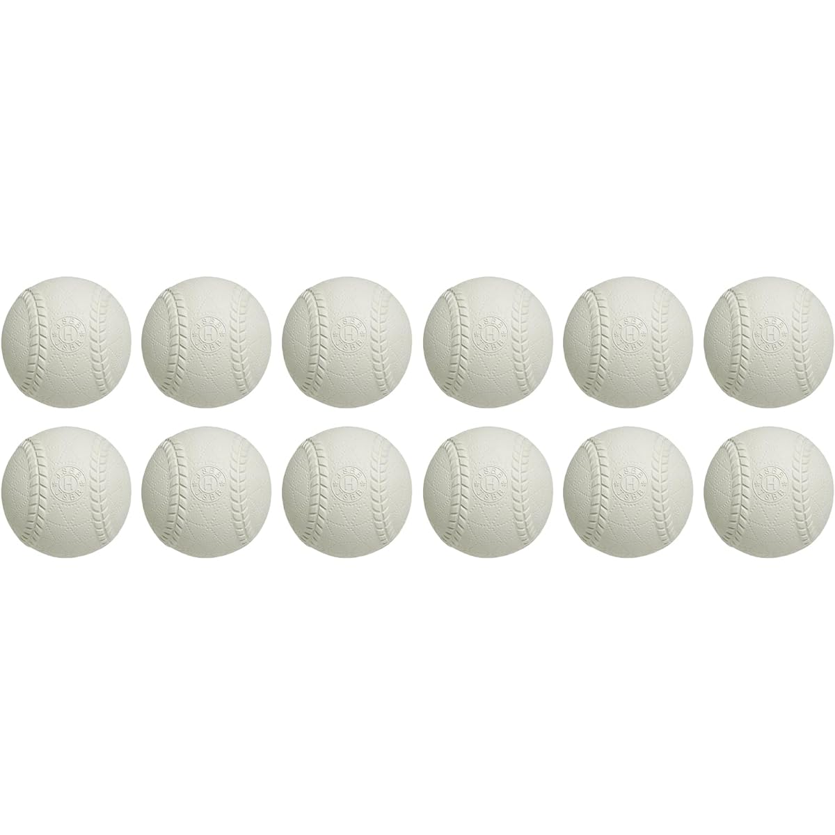 Inner and outer rubber baseball balls (public interest incorporated foundation) All Japan Soft Baseball Federation certified balls 1 dozen (12 balls) J/M/H