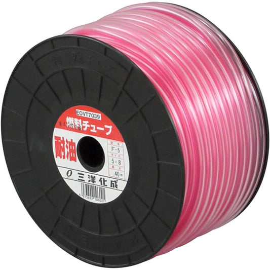 Sanyo Chemical Oil-resistant Fuel Tube 5 x 8mm 40m F-5 40M Pink
