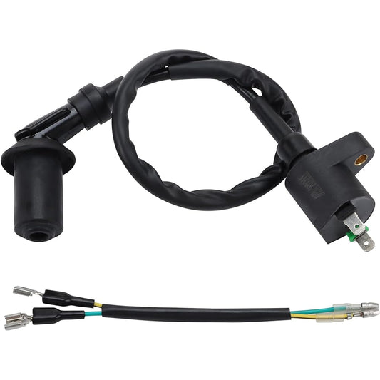 Goe Fit 2 Pinmes Plug Ignition Coil GY6 50 CC 150 CC Engine ATV Dart Bike GO KART
