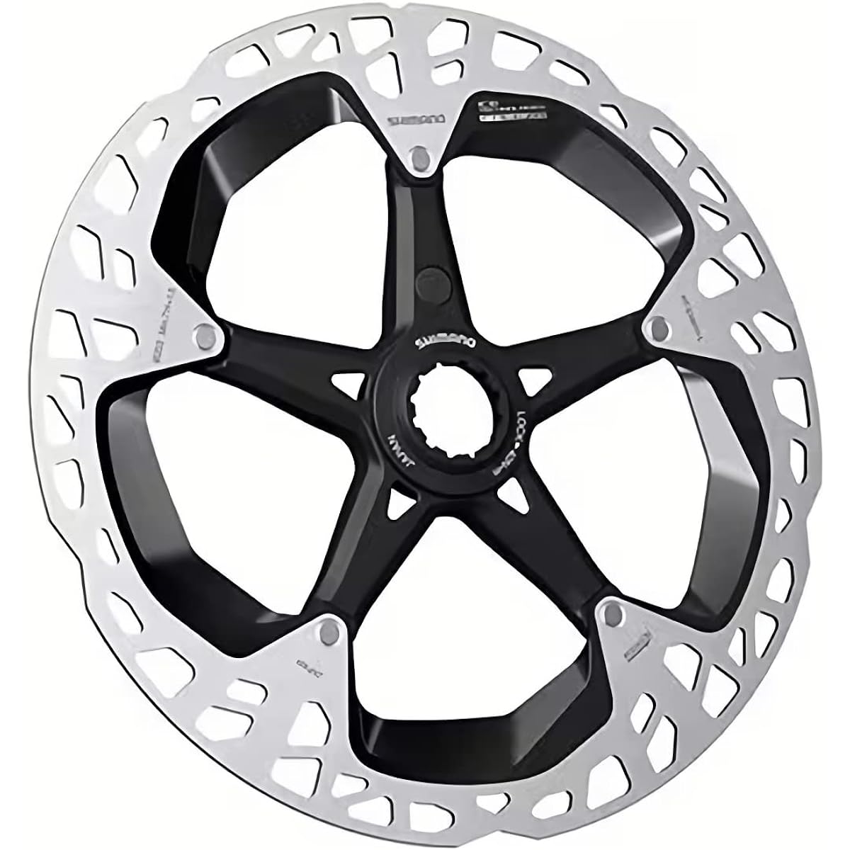 SHIMANO RT-EM810 Disc rotor for STEPS 203mm Center lock included/Lock ring outer serration type