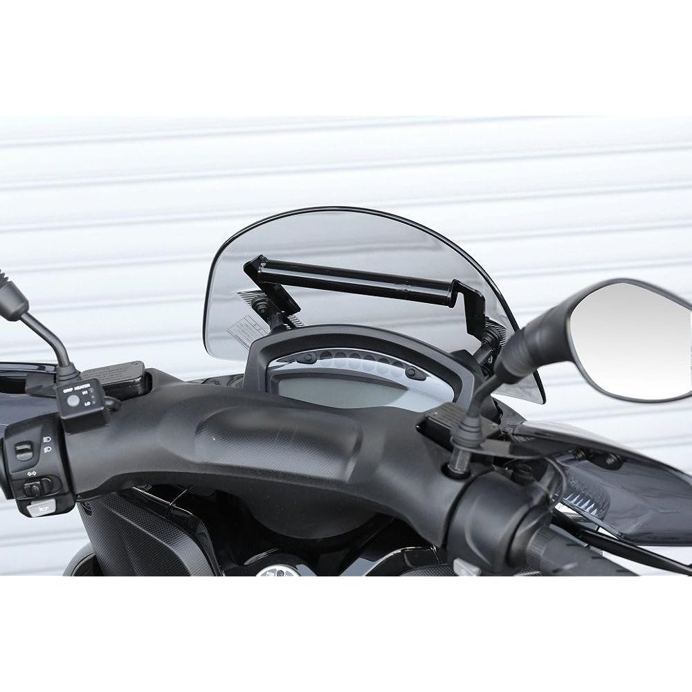 Kijima Motorcycle Bike Parts Handle Mount Stay Black Tricity 125 Tricity 155 2014~ YAMAHA 204-0653