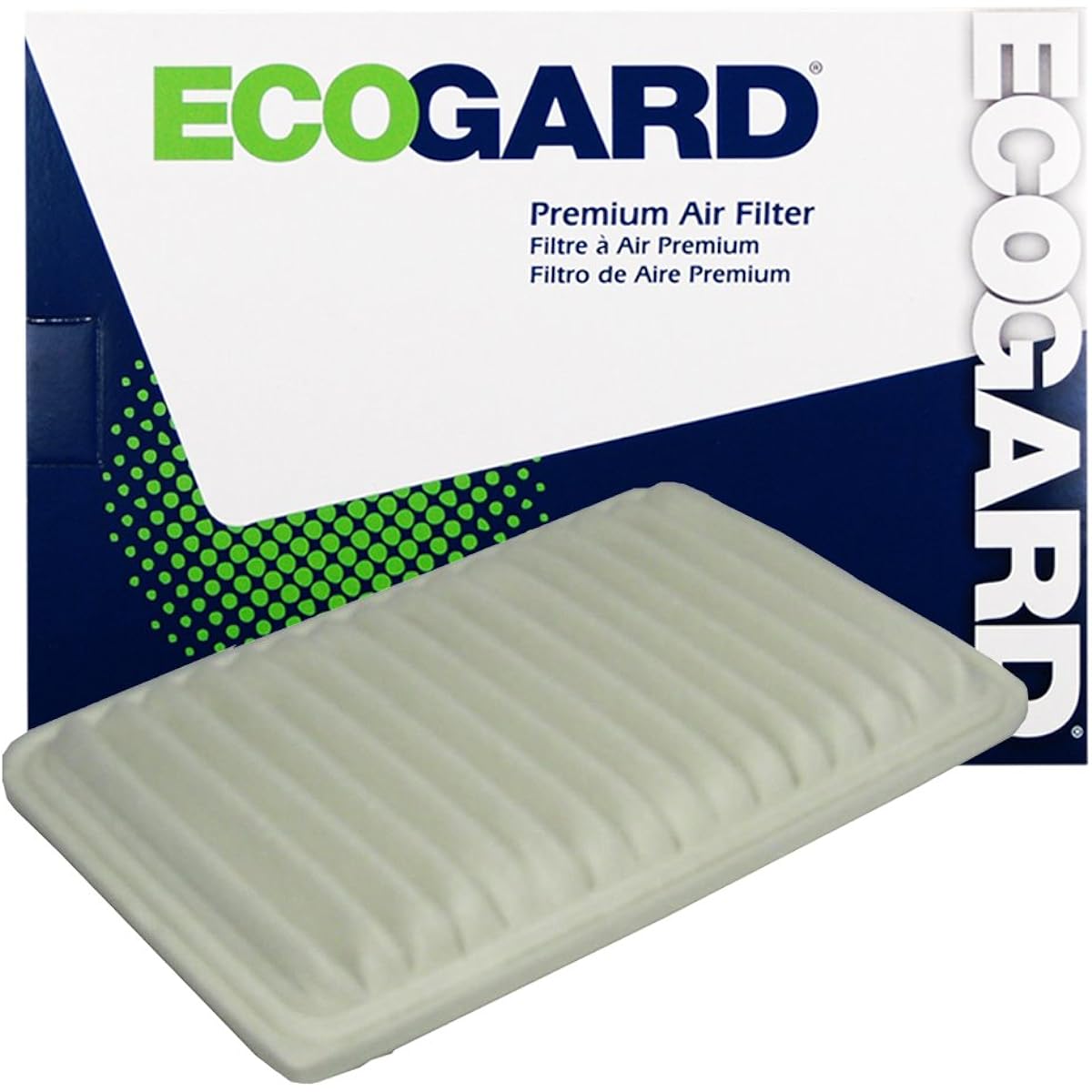 ECOGARD XA5649 Premium Engine Air Filter Toyotakuri 2.5L 2010-2017, Camry 2.4L 2007-2009, Venza 2.7L 2009-2016