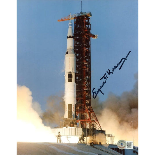 Apollo 13 Commander Gene Kranz Autographed Poster Beckett Certified Seed Stars Certificate of Authenticity Comes in UV Protection Case NASA JAXA Space Brothers