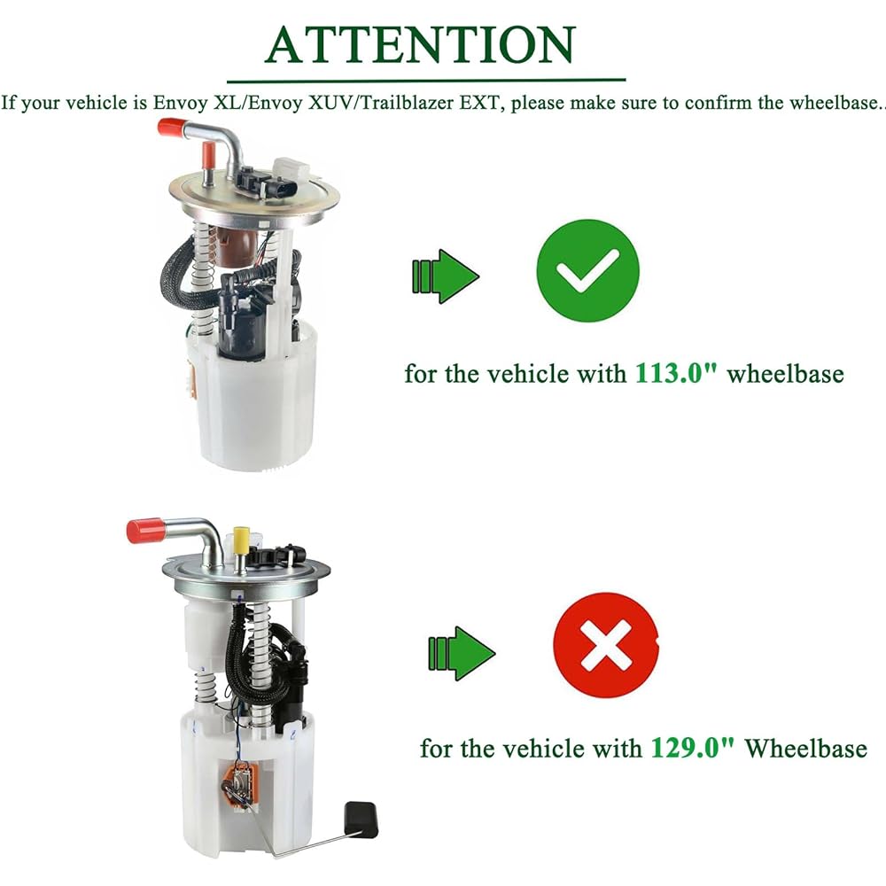 Fuel pump Abrolley Trail Blazer 2005-2007 SSR Buic Rainer GMC Envoy Assender 9-7X