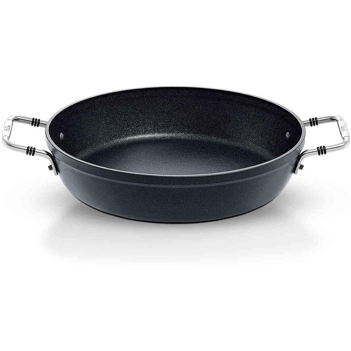 Fissler Double Handed Pot 24cm Adamant Serve Pan Gas Fire/IH Compatible Made in Germany [Authorized Japanese Product] 056-515-24-100-A