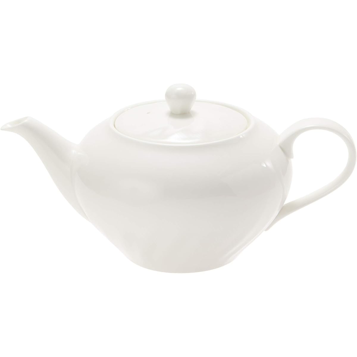 NARUMI Tea Pot Sense White 840cc Dishwasher Safe 840cc 51800-4687