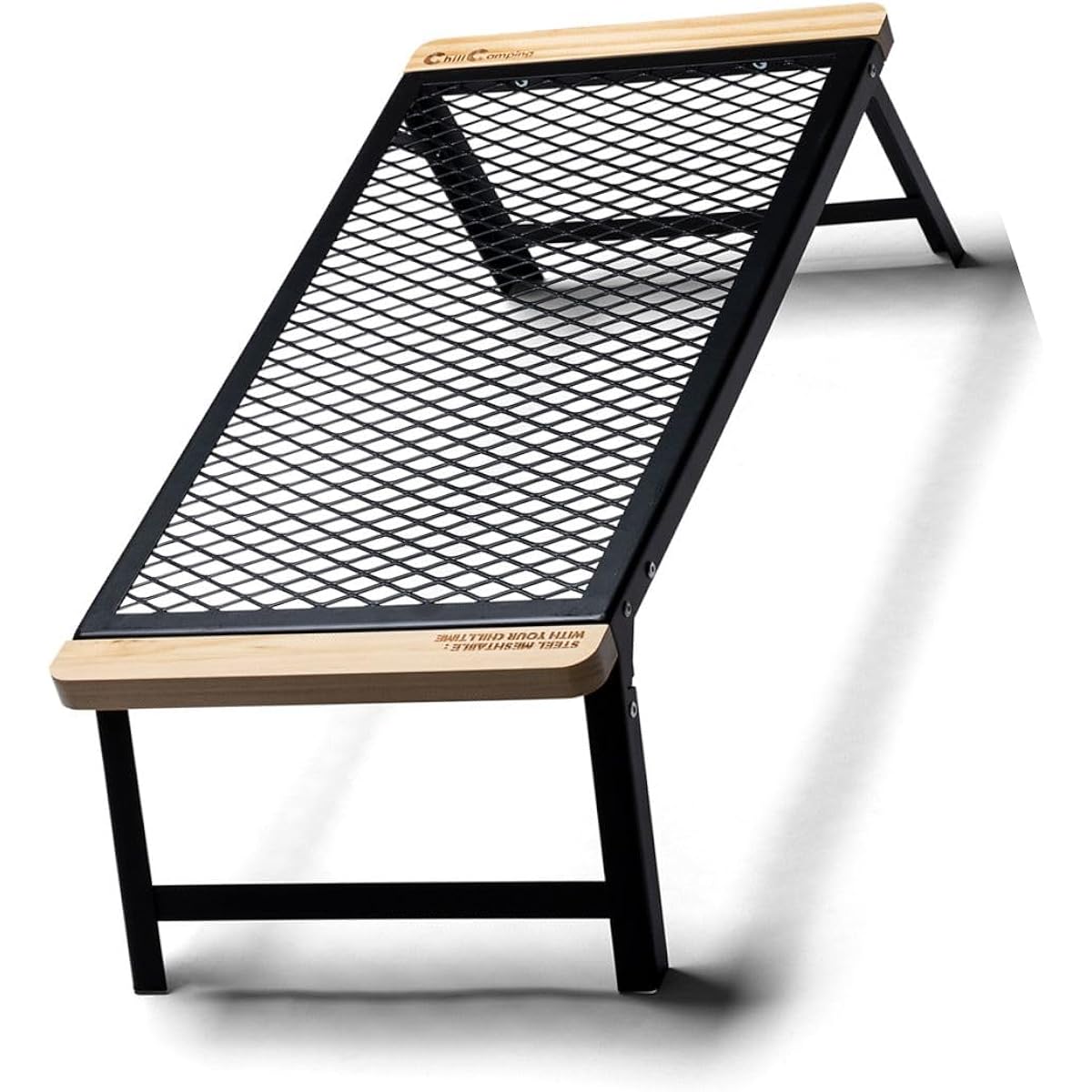 ChillCamping Camping Outdoor Table Bonfire Field Rack Cooler Box Stand