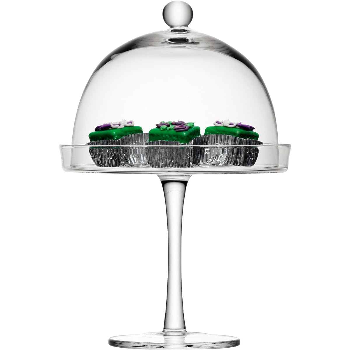 LSA Cake Stand & Dome Clear Height 33cm VIENNA G915-32-301
