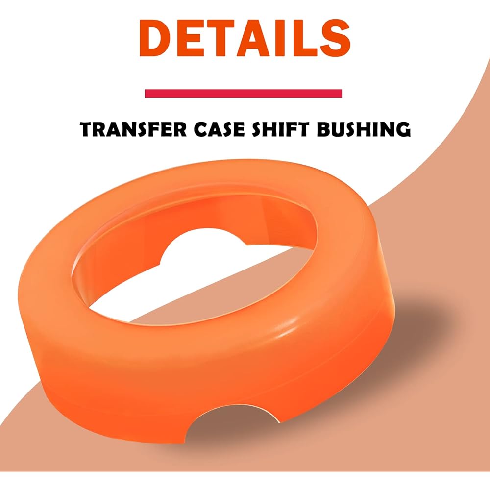 Polyurethane Transmission Transfer Case Shifter Bushing Kit Suzuki Samurai 86-95