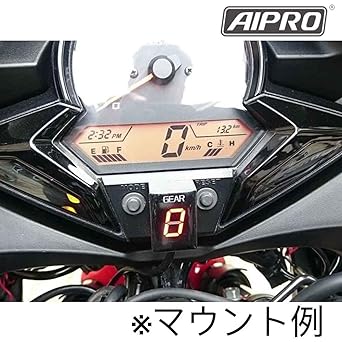 AIpro CBR125R CBR150R APH7 Shift Indicator JC50 Gear Position Meter (LED Red)