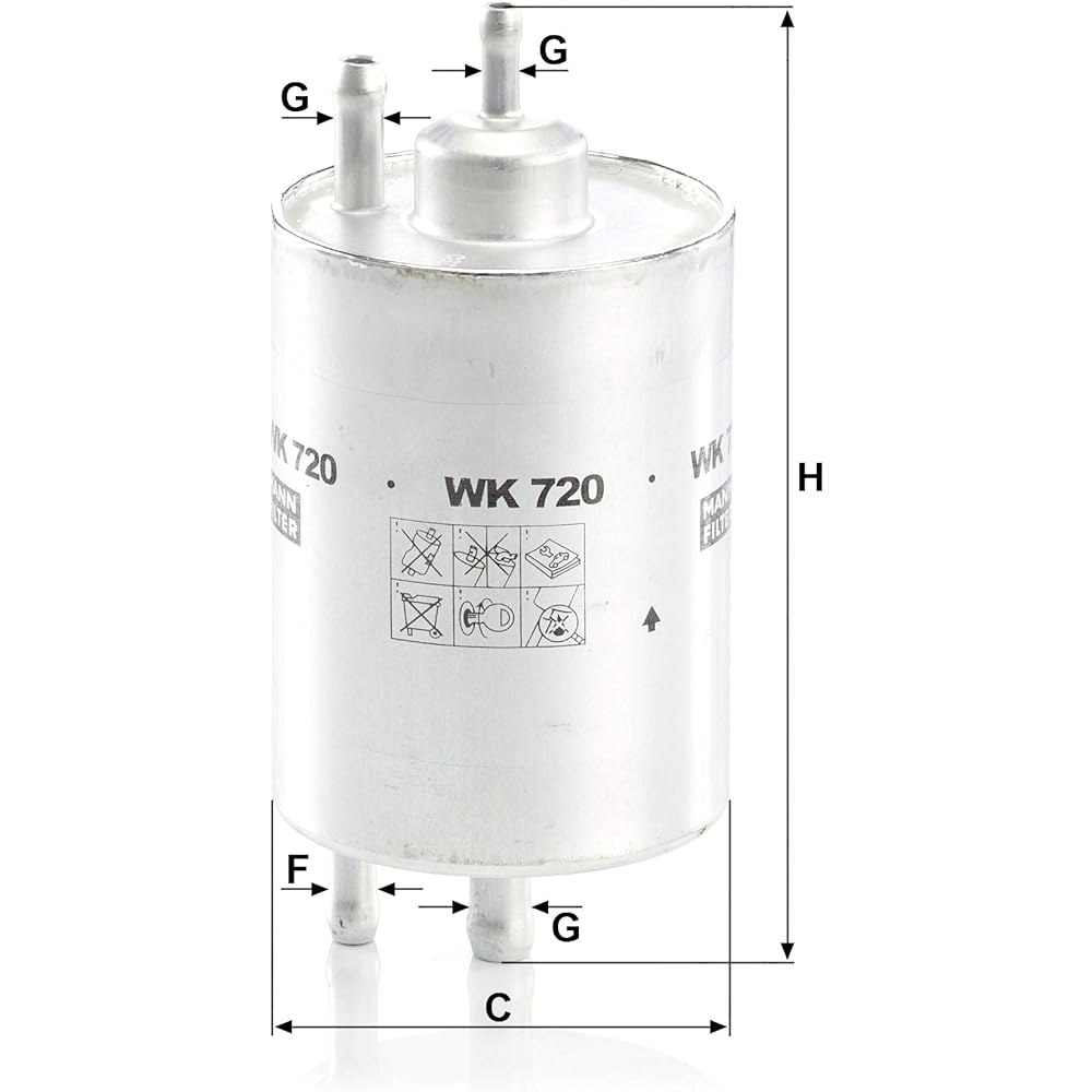 MANN (Man filter) /Fuel Element Part number: WK720 WK720