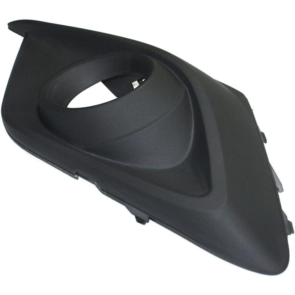 DAT AUTO PARTS for fog lamp molding replacement 14-15 MAZDA 3 sedan 4-door and hatchback model Black cover Left driver side MA1038123