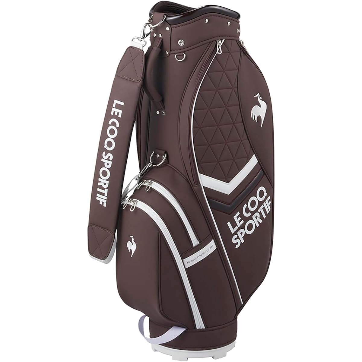[Le Coq Sportif] Caddy Bag 8.5 Type 6 Split Compatible with 46 Inch Sporty Golf QQCWJJ03 Women's