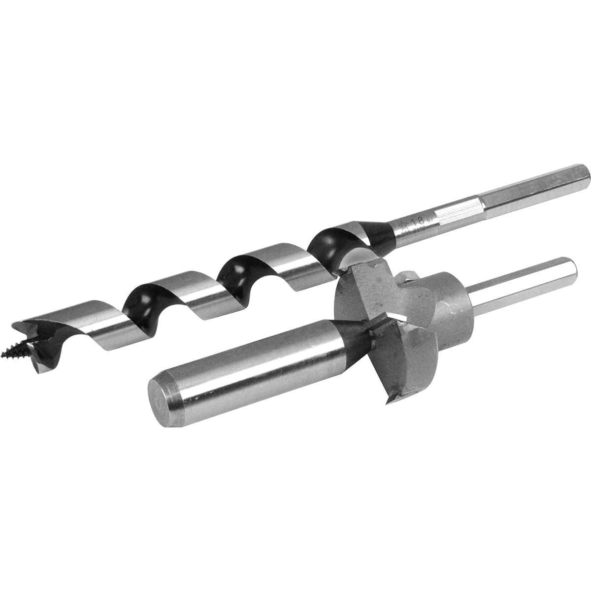 Star M Carbide Spot Drill with Small Diameter Drill 18 x 45mm Silver