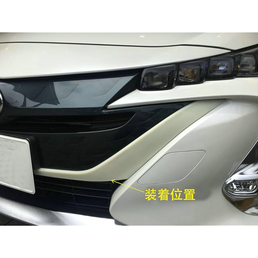 RUIQ Toyota New Prius PHV (ZVW52) Exclusive, Exterior, Front, Upper Grill, Fin Garnish, For TOYOTA PRIUS PHV 52 Series