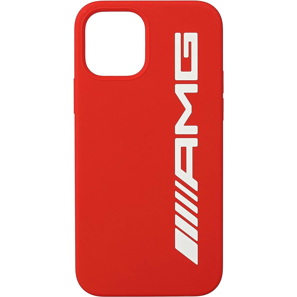 [Mercedes-Benz Collection] Genuine Mercedes-AMG iPhone Cover Red for iPhone 12/iPhone 12 Pro