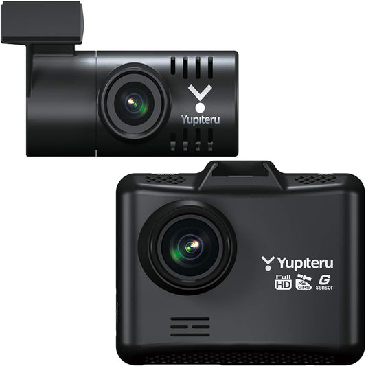 Jupiter 2 front and rear cameras drive recorder DRY-TW7500dP Front 2 million pixels Rear 1 million pixels Noise suppressed LED signal compatible Dedicated microSD G sensor GPS Parking monitoring Safe driving support function included