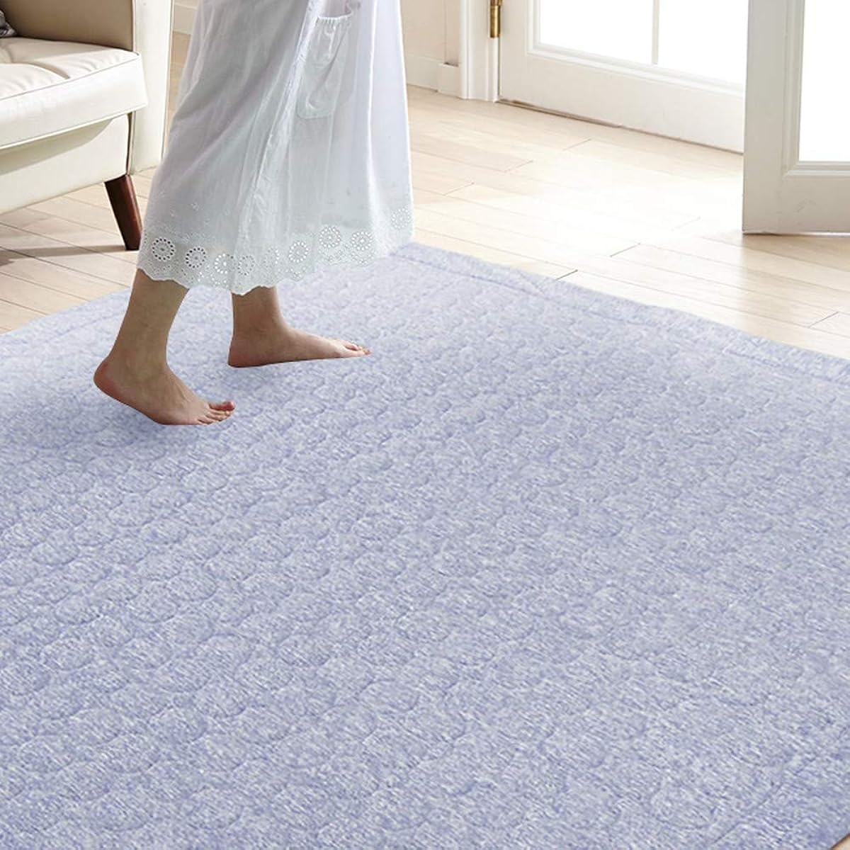 Arie Rug Blue 190 x 240 cm (approx. 3 tatami) Cool to the touch Glacier 4