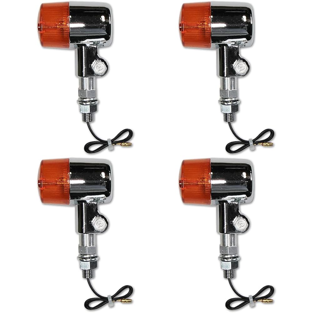 CHERRY [581] Round European Turn Signal 35mm Orange