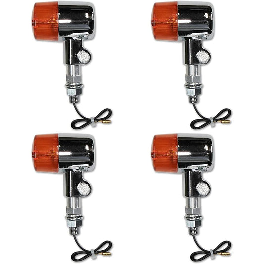 CHERRY [581] Round European Turn Signal 35mm Orange