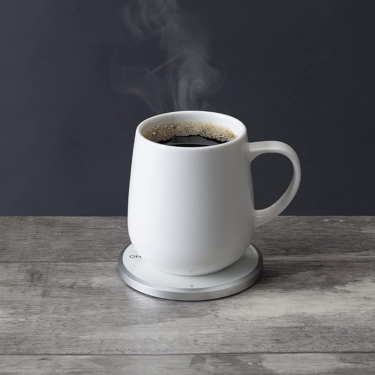 Ui MUG thermal mug compatible with Qi charging (white)