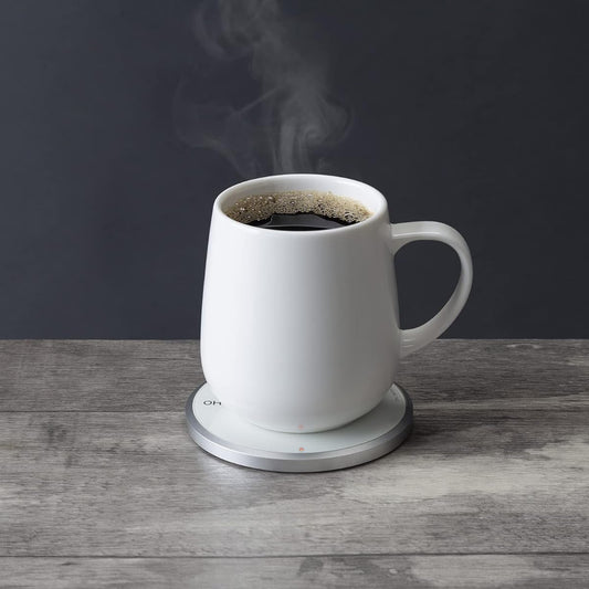 Ui MUG thermal mug compatible with Qi charging (white)