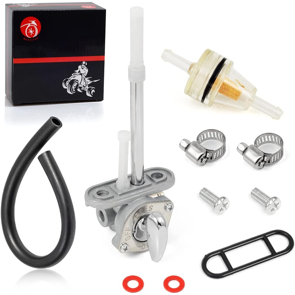 Fuel Valve Petcock YAMAHA Bear Tracker 250 Big Bear 250 YFM250X YFM250B Timberwolf 250 YFB250 Big Bear 400 Bruin 250 3JN-24500-10-00