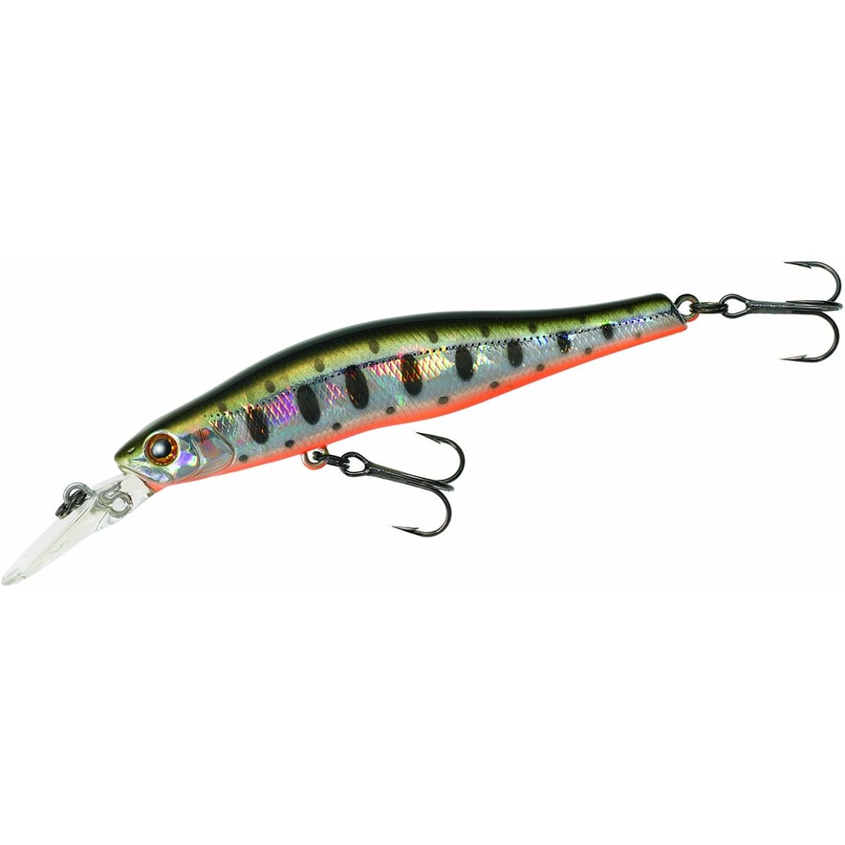 TIEMCO Minnow Sumari Medium Deep F 90mm 11g HG Yamame Orange Berry #171